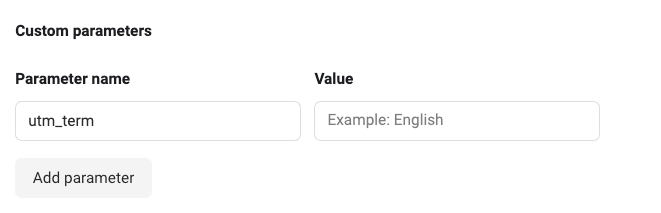 Parametri UTM custom su Meta